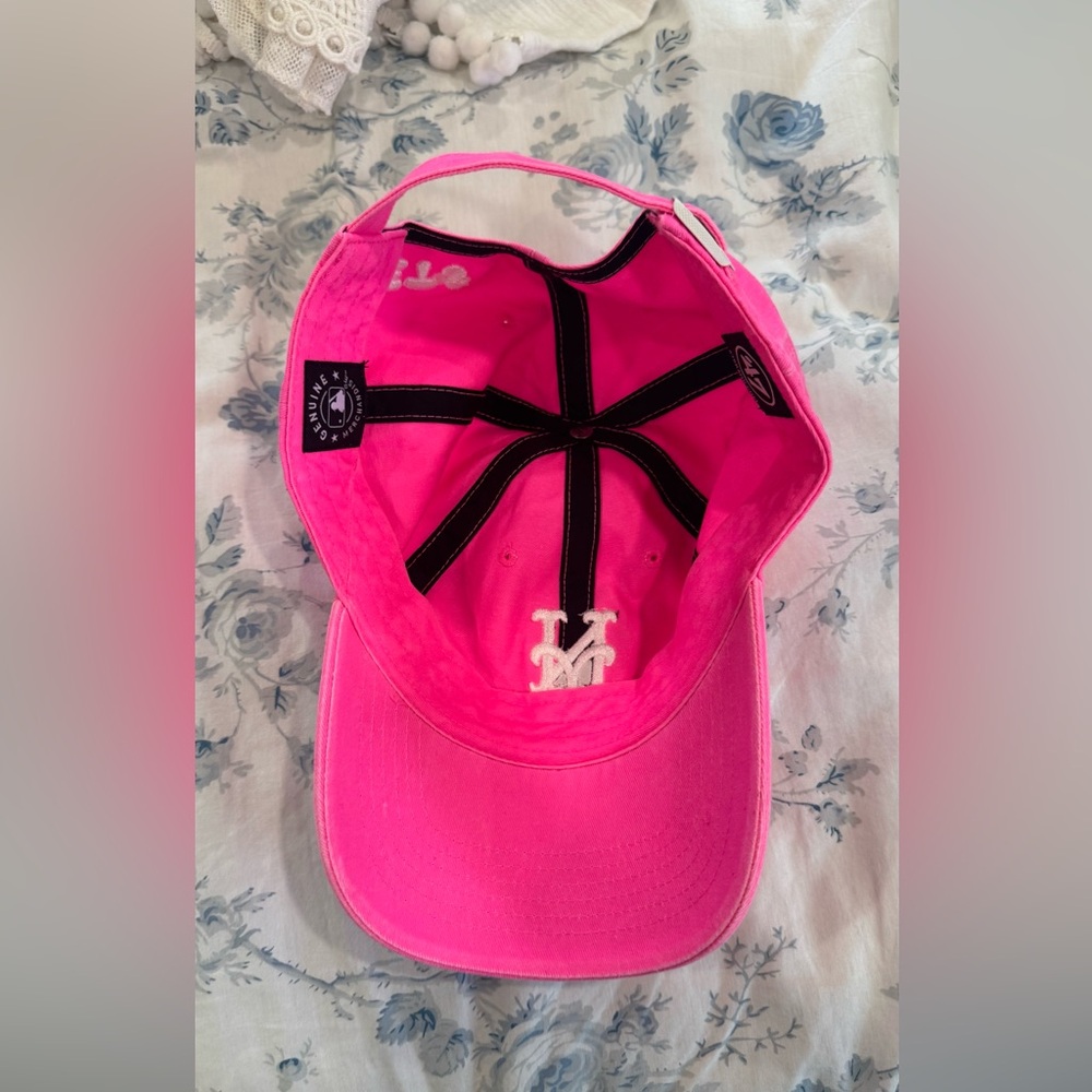PINK METS BASEBALL CAP - Picture 2 of 2